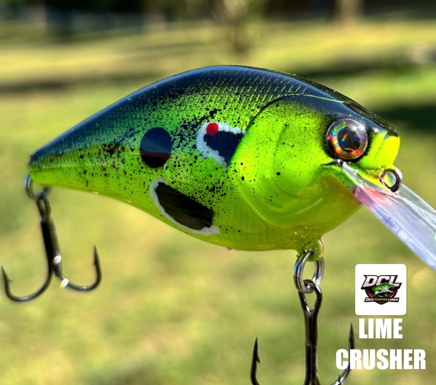 Lime Crusher Crankbait image 0